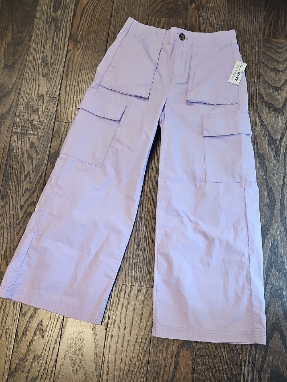 Girls Old Navy Lightweight Wide Leg Cargo Pants